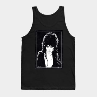 ELVIRA - MISTRESS OF THE DARK (Black and White) Tank Top